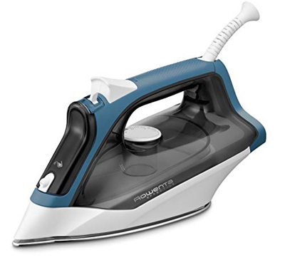 Rowenta Effective DX1550D1 - Plancha ropa vapor 2200 W, golpe de vapor 110 gr/min,  vapor continuo 30 g/min, depósito de agua transparente, suela de a