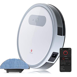 LEFANT Robot Aspirador y Fregasuelos, Robot Aspiradora M501-A Succión Fuerte 2000Pa con Sensores Anticaída, Programable App, Autocarga, Aspira, Barre, en oferta