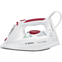 Bosch Sensixx DA30 TDA302801W - Plancha de vapor, 2800 W, color blanco y Rojo características