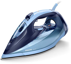 Philips GC4564/20 Azur (Plancha a Vapor, SteamGlide Advanced, 2 m, 240, Azul, 50 g/min), 2600 W, 0.3 litros características