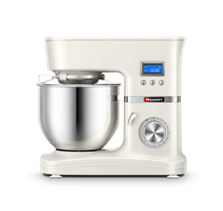 Batidora Amasadora, Gran Potencia con 3 Varillas de Batidora de Mezcla de Acero Inoxidable, Recipiente de 5 litros Apto para Lavavajillas, 8 Velocidad características