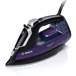 Bosch TDA753122V Plancha de Vapor, VarioComfort, Supervapor 220 g, Triple Tecnología Antical, 3100 W, 0.35 litros, Negro y Violeta precio