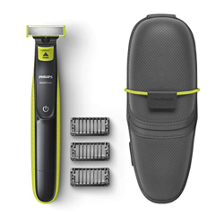 Philips OneBlade QP2520/65 - Recortador de Barba con 3 peines y funda de viaje en oferta