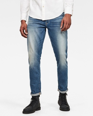 G-Star Raw - Vaquero 3301 Con Algodón BCI De Hombre Regular Azul