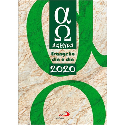 Agenda evangelio día a día 2020 (Tapa blanda)