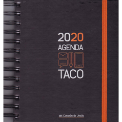 Agenda taco 2020 naranja en oferta