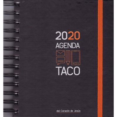 Agenda taco 2020 naranja
