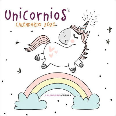 Calendario unicornios 2020