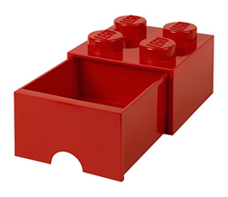 Ver LEGO Cajón de almacenaje 4 rojo y sus características LEGO Cajón de almacenaje 4 rojo en oferta