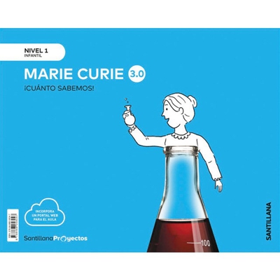Cuanto sabemos nivel 1 marie curie 3. 0 (Tapa blanda)