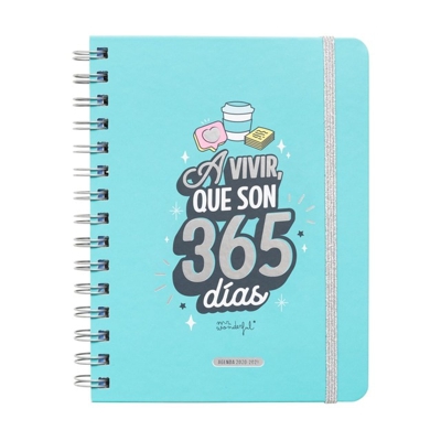 Mr.Wonderful - Agenda Rotu 2020-2021 Semana Vista Mr. Wonderful: A Vivir Que Son Sólo 365 Días