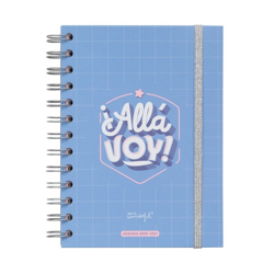 Mr.Wonderful - Agenda Pequeña Clásica 2020-2021 Semana Vista Mr. Wonderful: ¡Allá Voy! en oferta