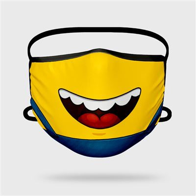 Mascarilla Friking modelo Villanitos niño