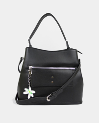 Margarita Green - Hobo En Negro Con Textura Grano precio