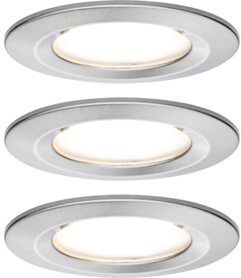Paulmann LED Nova Round Set 3x6.5W 2700K Warm White (934.58)