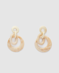 El Corte Inglés - Pendientes Neo Classic Chains Aro En Blanco características