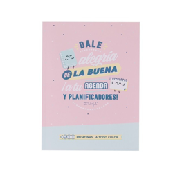 Mr.Wonderful - Libreta De Pegatinas Para Decorar Tu Agenda Y Planificadores Mr.Wonderul: Ale Alegría De La Buena ¡ A Tu Agenda Y Planificadores!. precio