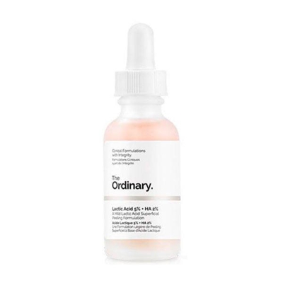 THE ORDINARY LACTIC ACID 5% + HA 2% 30ml esfolia la pelle PEELING FORMULATION