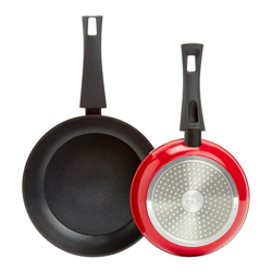 El Corte Inglés - Juego De 2 Sartenes De Aluminio Forjado Rojo características