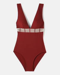Iodus - Bañador De Mujer Eneko Burdeos en oferta