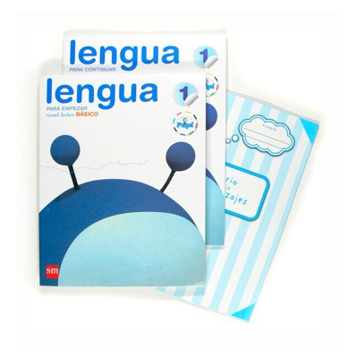Lengua, básico. 1 primaria. Conecta con pupi (Tapa blanda)