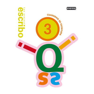 Leo everest - cuaderno de escritura 3 (Tapa blanda)