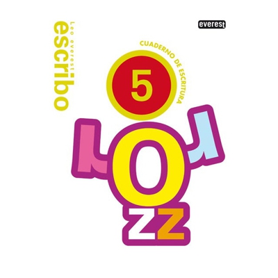 Leo everest - cuaderno de escritura 5 (Tapa blanda)