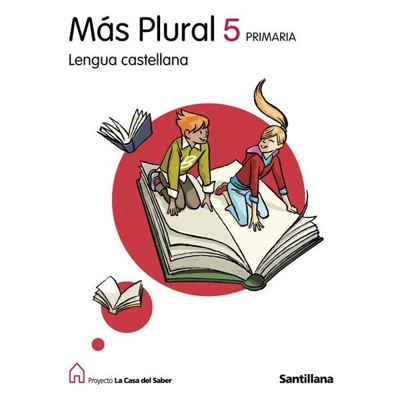 Lengua mas plural 5 primaria la casa del saber (Tapa blanda)