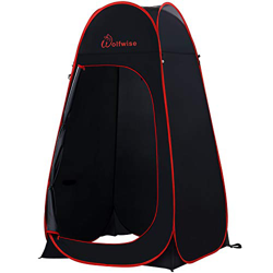 WolfWise Tienda De Campaña Pop Up Tiendas instantáneas Carpas Vestidor Vestuario Espacioso para Camping Ciclismo Baño Ducha Playa en oferta