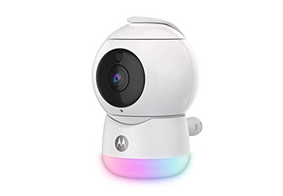 Motorola Peekaboo - Cámara de Video para Bebés Full HD WiFi con Luz Nocturna - Temperatura, Panorámica, Escaneo, Zoom, Inclinación, Conversación de 2 