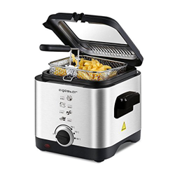 Aigostar Fries 30IZD - Freidora compacta de 1,5 litros, libre de BPA, 900 watios, tapa extraíble con gran ventana transparente y temperatura ajustable características