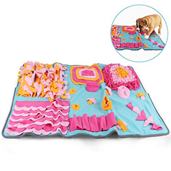 RCruning-EU Alfombra Olfato Perro Mat 70 X 105 CM,Pet Nariz Trabajo Olor Snuffle Mat Entrenamiento Alimentación Forraje Habilidad Manta Perro Play Mat características
