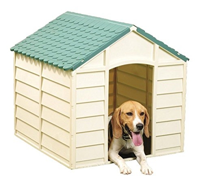Vigor-Blinky - Caseta para perros,  Beige, 71 x 71 x 68 cm