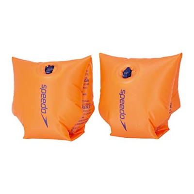 Speedo Manguitos Estampados Koala, Unisex niños, Naranja, 2-6 Años