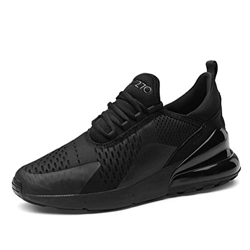 Zapatillas Running Hombre Antideslizantes Ligeras Zapatillas de Correr Casual para Deportivas de Malla Negro 41 precio
