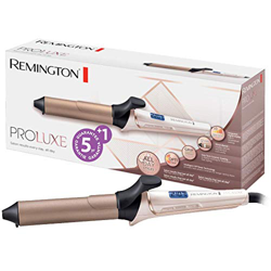 Remington Proluxe CI9132 - Rizador de Pelo, Cerámica y Revestimiento GripTech, Pinza de Pelo de 32 mm, Rosa características