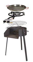 IMEX EL ZORRO 71587 Kit Barbacoa Redonda, Negro, 60x72x75 cm precio