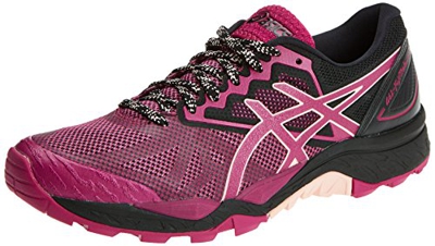 Asics Gel-Fujitrabuco 6, Zapatillas de Running para Asfalto para Mujer, Morado (Baton Rouge/Seashell Pink/Black 3217), 39.5 EU