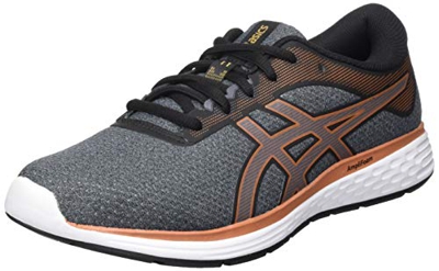 Asics Patriot 11 Twist, Zapatillas de Running para Hombre, Negro/Gris de Davy, 42.5 EU