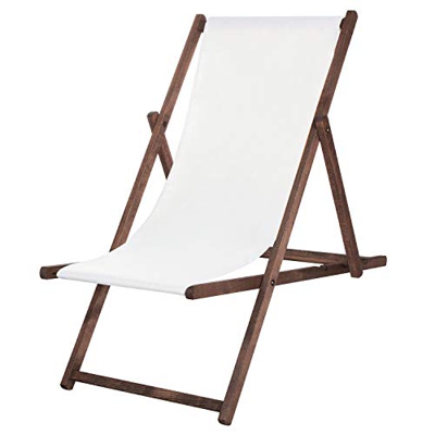 Springos Tumbona de jardín, plegable, silla de relajación, para el tiempo libre, casa y jardín