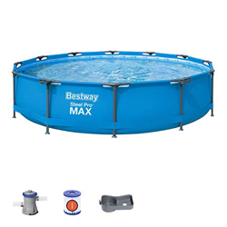 Bestway 56416 – Steel Pro Max – Piscina exterior redonda, 366 x 76 cm, bomba de filtrado incluida precio