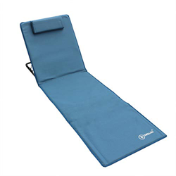 Homecall - Esterilla acolchada para playa, XXL (azul) características