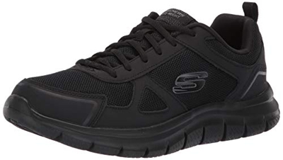 Skechers Track-scloric 52631-bbk, Zapatillas para Hombre, Negro (Black 52631/Bbk), 42 EU
