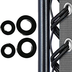 Cuerda elástica de repuesto, 4 unidades, juego de cordones de goma con tapas para tumbonas pesadas para tumbonas de relajación Zero Gravity silla de j en oferta