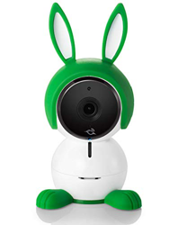 Arlo Baby ABC1000-100EUS - Cámara de seguridad HD 1080p (con carcasa de conejito, visión nocturna, alertas de movimiento y sonidos, sensor de aire, ba precio