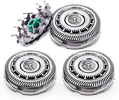 SH90 Cabezal de Afeitado para Afeitadora Philips Norelco Series 9000, SH90/62 Cabezal de Repuesto Poweka para Máquina de Afeitar