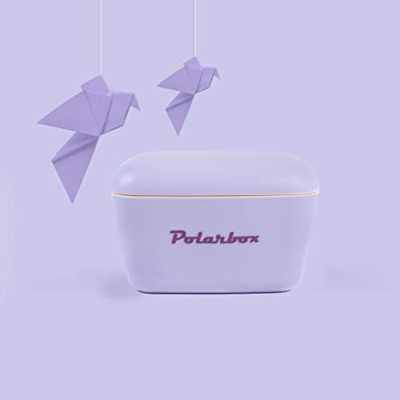 Nevera Polarbox Retro Vintage 20 Litros Portátil Lila