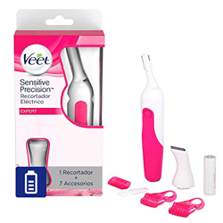 Veet Sensitive Precision - Recortador Eléctrico Depilador Mujer Zonas Sensibles, Bikini, Facial y Axilas, Blanco precio