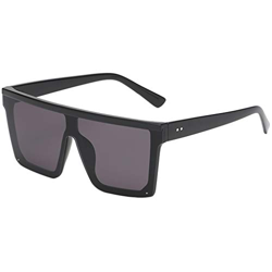 Gafas de sol de Hombres y Mujer Clásico Retro Gafas Fashion Punk Sunglasses personalizadas Lentes cuadradas Motocicleta Conducción MMUJERY en oferta