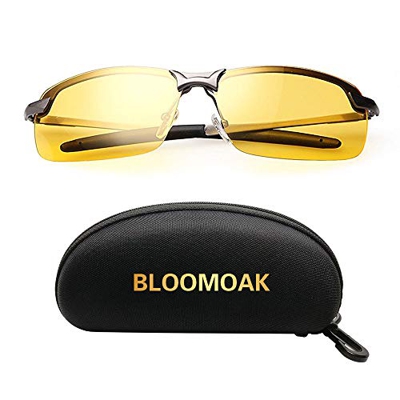 Gafas Nocturna | Gafas de sol - Para la pesca / Conducción nocturna / Reducción de riesgos | Antideslumbrantes / Protección UV400 de Ojos / HD Vision 
